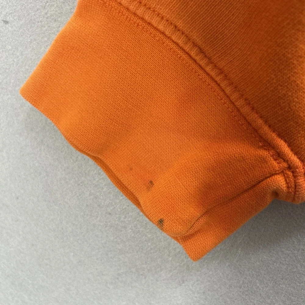 Vintage Nike Tie Dye Crewneck Pullover Sweatshirt Large Color Block Green Orange